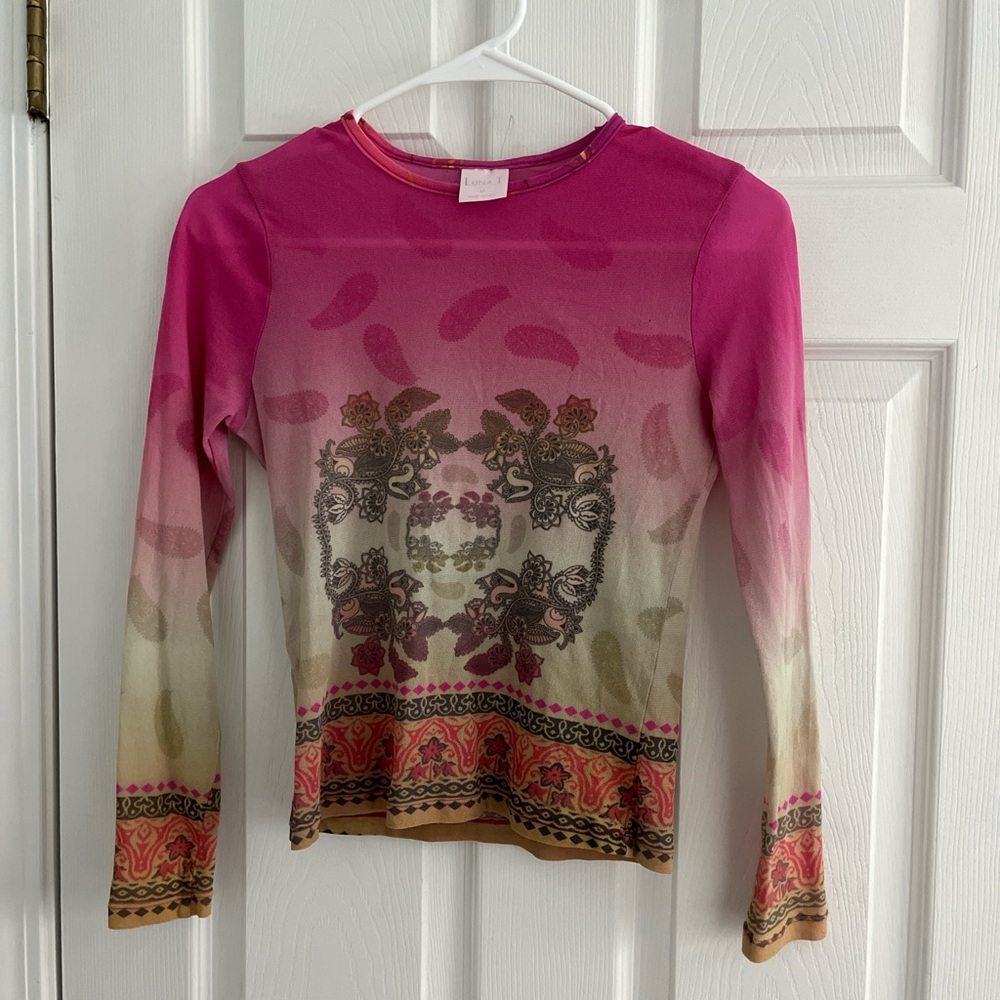 Vibrant Pink Luna.T Top